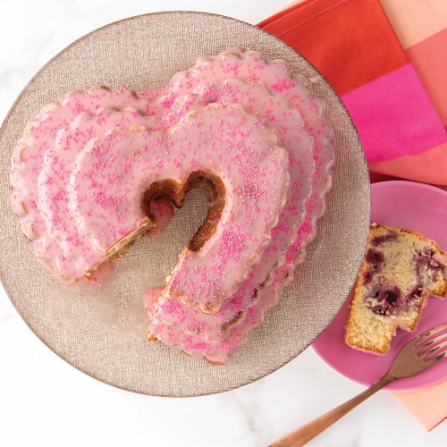 Nordic Ware Tiered Heart Bundt Pan, 1 Piece - Fry's Food Stores