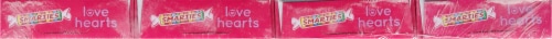 Smarties Love Hearts Box Perspective: top