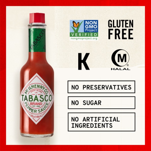 TABASCO® Original Red Pepper Sauce Perspective: top
