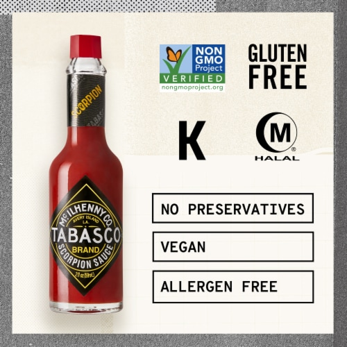 TABASCO® Scorpion Pepper Sauce Perspective: top