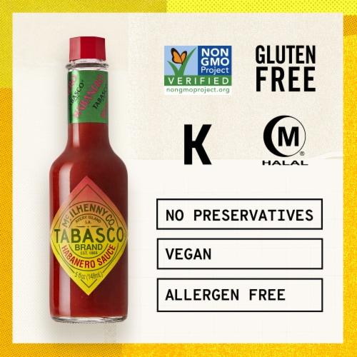 TABASCO® Habanero Sauce Perspective: top