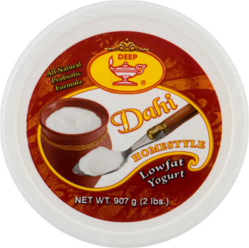 Deep Foods Dahi Lowfat Yogurt Perspective: top