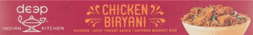 Deep Indian Kitchen® Chicken Biryani Perspective: top