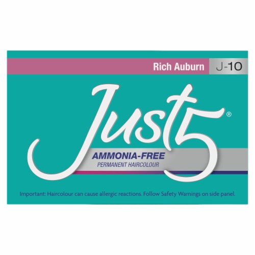 Just5® J-10 Rich Auburn Ammonia-Free Permanent Haircolor Perspective: top