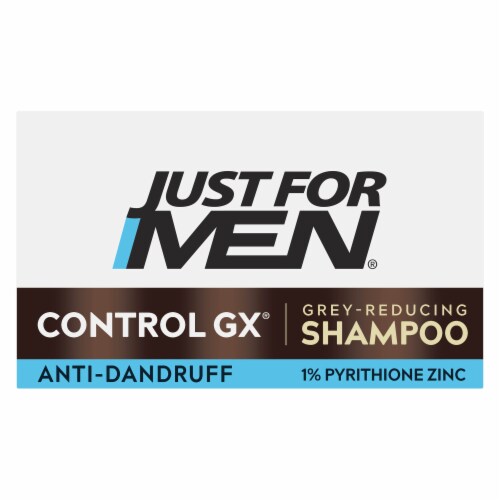 Just For Men ControlGX Grey Reducing Anti-Dandruff Shampoo Perspective: top
