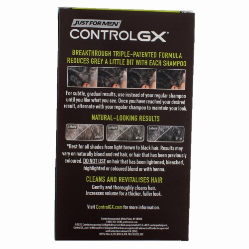 Just For Men® Control GX® Grey Reducing Hair Color Shampoo Perspective: top