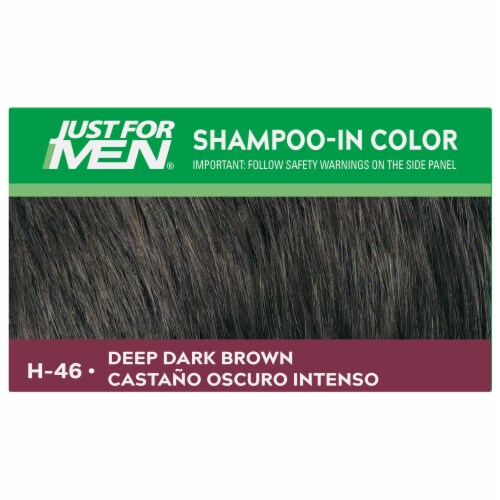 Just For Men Deep Dark Brown H-46 Shampoo-In Color Perspective: top