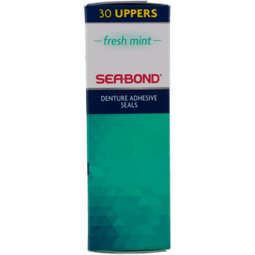 Sea-Bond® Upper Adhesive Fresh Mint Denture Seals Perspective: top