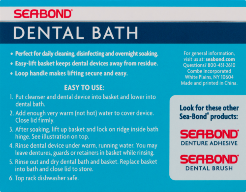 sea bond dental brush
