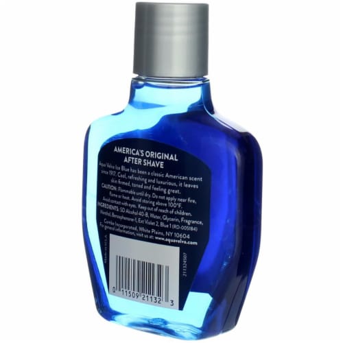 Aqua Velva® Classic Ice Blue Cooling After Shave Perspective: top