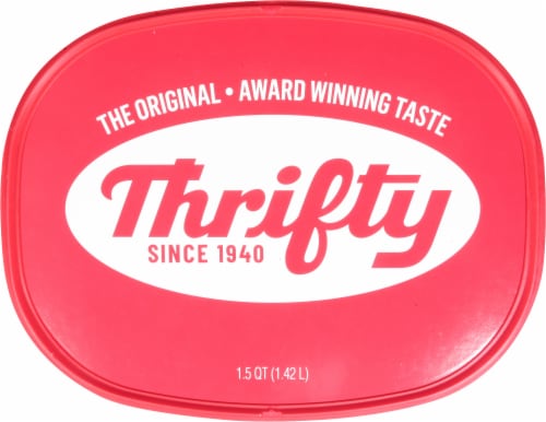 Thrifty Mint 'N Chip Ice Cream Perspective: top