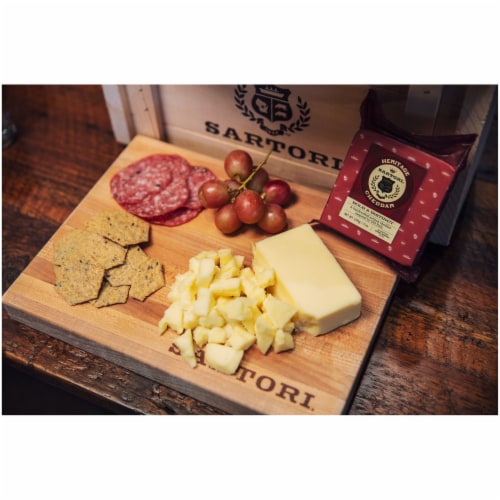 Sartori® Bold & Distinct Heritage Cheddar Cheese Perspective: top