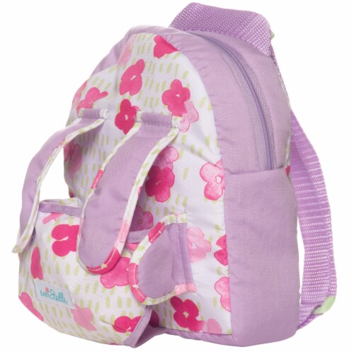 Manhattan Toy Baby Stella Baby Carrier and Backpack Baby Doll Accessory for 15" Dolls Perspective: top