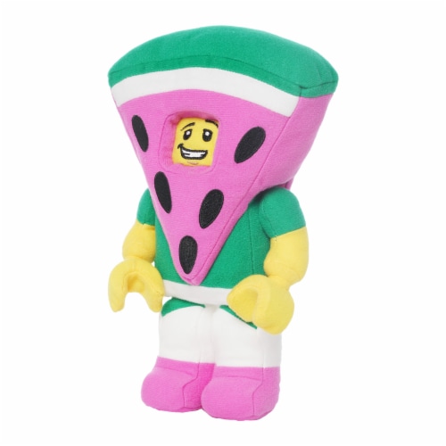 LEGO Minifigure Watermelon Guy 9.5 Plush Character Perspective: top