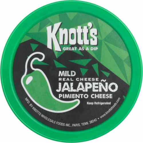 Knott's Old Fashioned Jalapeno Pimento Cheese Perspective: top