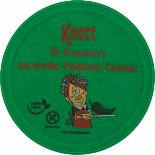 Knott Yo Grandma's Jalapeno Pimento Cheese Perspective: top