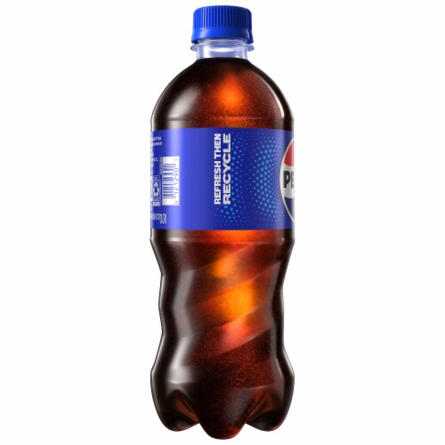 Pepsi Cola® Soda Bottle Perspective: top