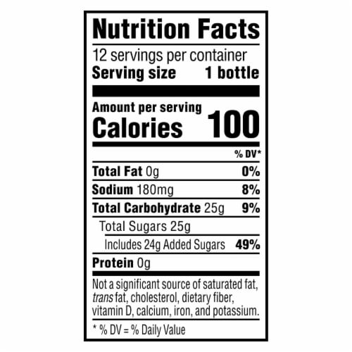 Lipton® Lemon Iced Tea Multipack Bottles Perspective: top