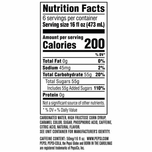 Pepsi Cola Soda Pop Perspective: top