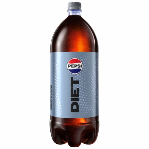 Diet Pepsi Cola® Soda Bottle Perspective: top