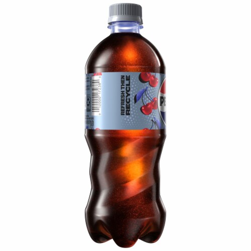 Diet Pepsi Cola® Wild Cherry Soda Bottle Perspective: top