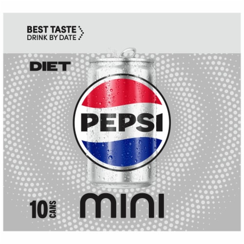 Diet Pepsi® Mini Cans Perspective: top