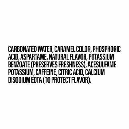 Pepsi Zero Sugar Soda Pop Mini Cans Perspective: top