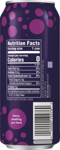 Bubly™ Blackberry Flavored Sparkling Water Can Perspective: top