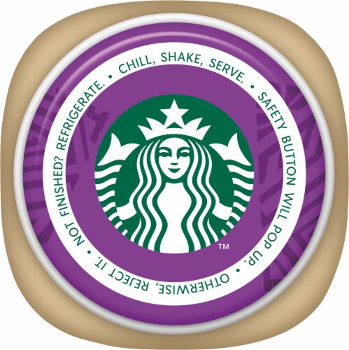 Starbucks® Frappuccino® Chocolate Churro Iced Coffee Drink Perspective: top