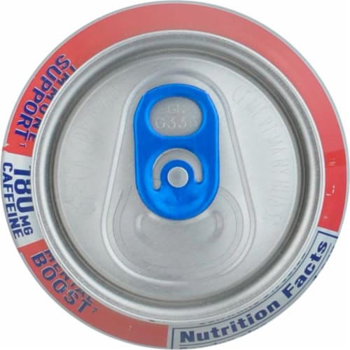Mountain Dew® Pomegranate Blue Burst Energy Drink Perspective: top