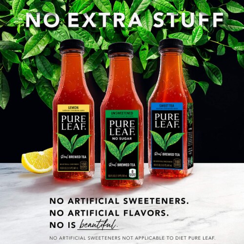 Pure Leaf® Raspberry Iced Tea Multipack Bottles Perspective: top