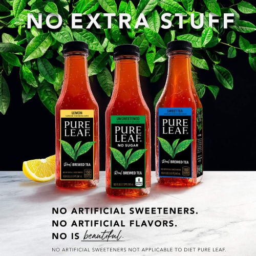 Pure Leaf® Real Brewed Extra Sweet Tea Perspective: top