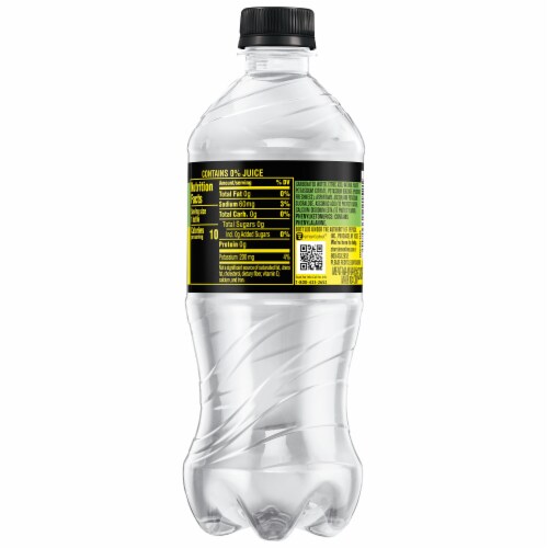Starry™ Zero Sugar Lemon Lime Caffeine Free Soda Bottle Perspective: top
