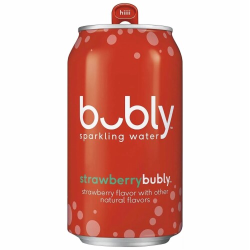 Bubly Berry Sparkling Water Variety Pack, 12 Fluid Ounce (24 Count) Perspective: top