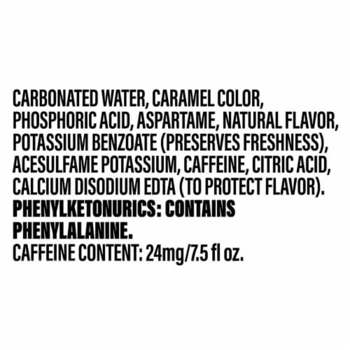 Pepsi Zero Sugar Cola Soda Pop Mini Cans Perspective: top
