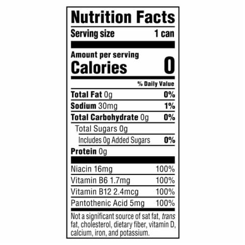 Rockstar® Focus Sugar Free White Peach Energy Drink Can Perspective: top