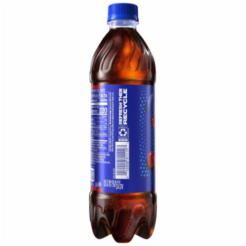 Pepsi Cola® Wild Cherry Soda Bottles Perspective: top