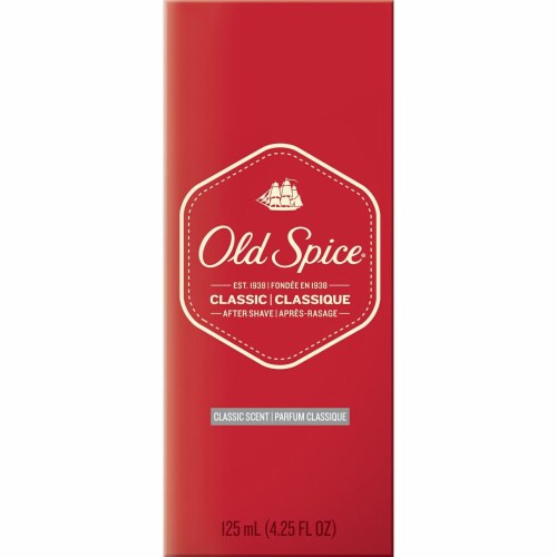 Old Spice Classic Scent Men's After Shave Perspective: top