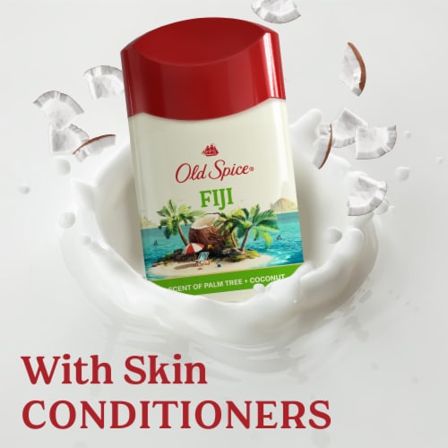 Old Spice Men's Fiji with Palm Tree Antiperspirant & Deodorant Perspective: top