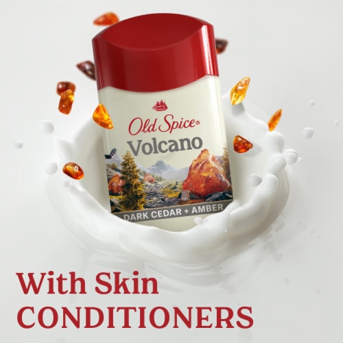 Old Spice Fresher Collection Volcano with Charcoal Antiperspirant & Deodorant Perspective: top