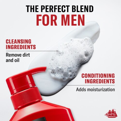 Old Spice Men's 2 in 1 Shampoo and Conditioner, Swagger Perspective: top