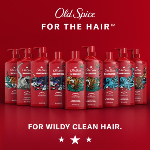 Old Spice Bearglove 2in1 Shampoo and Conditioner Perspective: top