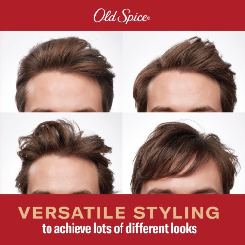 Old Spice Men's High Hold Hair Styling Clay, Highest Hold with Very Low Shine Perspective: top