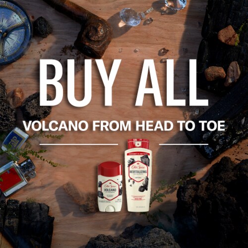 Old Spice Deep Revitalizing with Charcoal Men's Body Wash Perspective: top