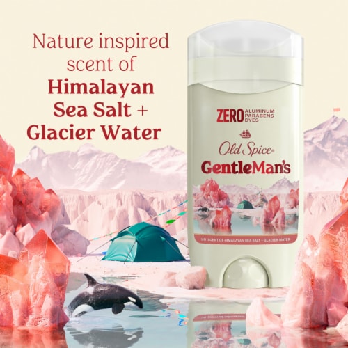 Old Spice GentleMan's Collection Aluminum-Free Deodorant Himalayan Sea Salt Scent 1-Pack Perspective: top