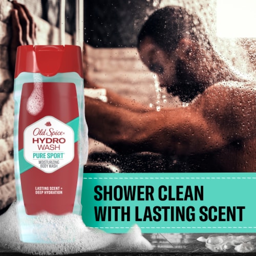 Old Spice Hydrowash Body Wash Puresportplus Perspective: top