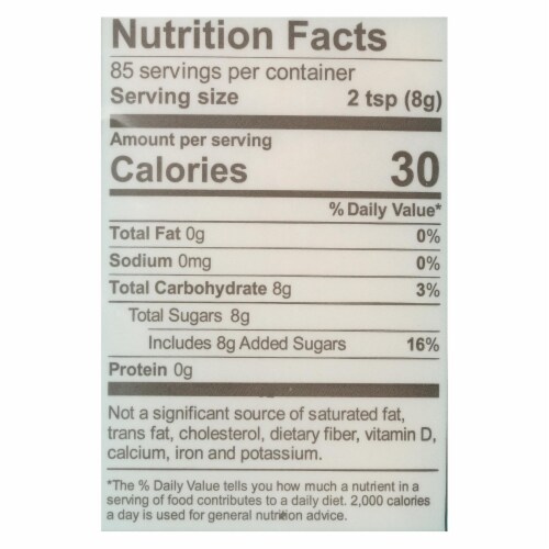 Wholesome Sweeteners Fair Trade Natural Cane Sugar 12 - 1.5lb Pch Perspective: top