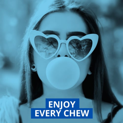 Trident Original Flavor Sugar Free Gum Perspective: top