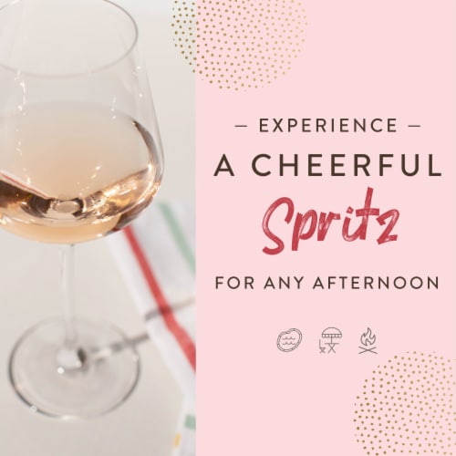 Oliver Winery Cherry Moscato Wine Perspective: top