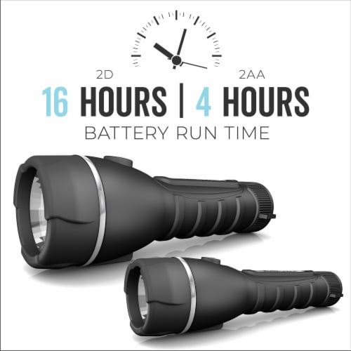 Rayovac 55 Lumens Battery Powered LED Flashlight Multipack Perspective: top